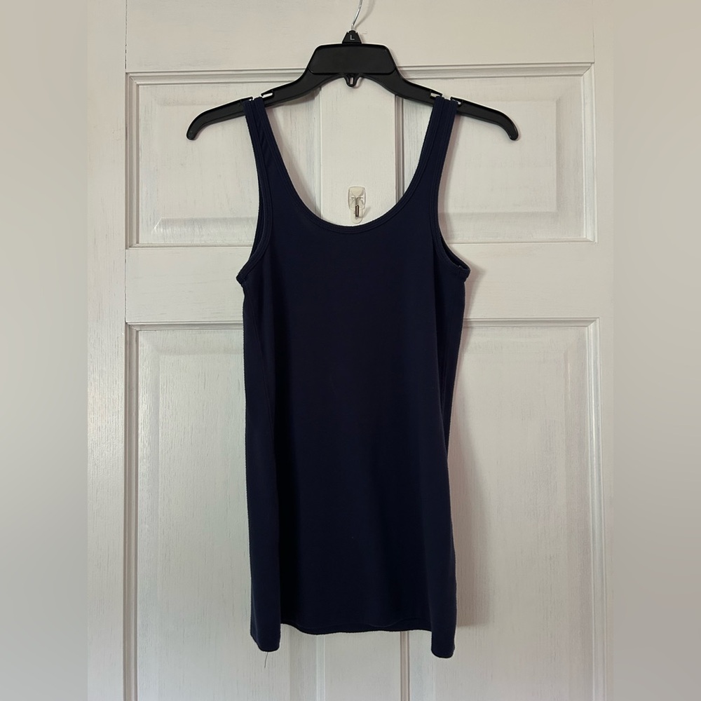 SO Women’s Navy Blue Tank Top - Picture 3 of 3